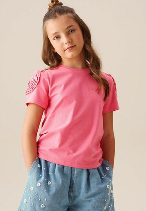 Angel & Rocket, - T-shirt z nadrukiem