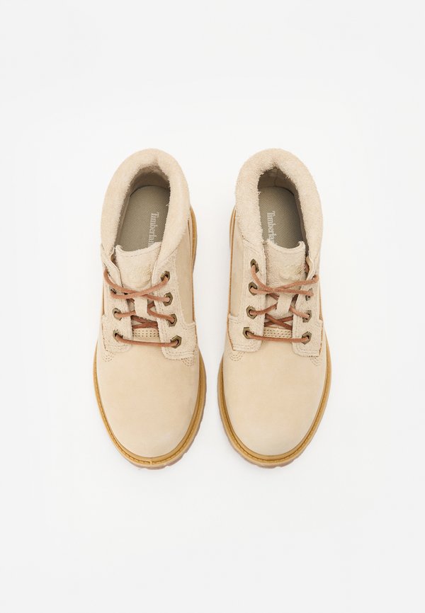 NELLIE - Lace-up boots - natural nubuck4