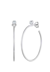 Elli SPARKLING BASIC - MIT KRISTALLEN VON SWAROVSKI® - Auskarai - silberfarben