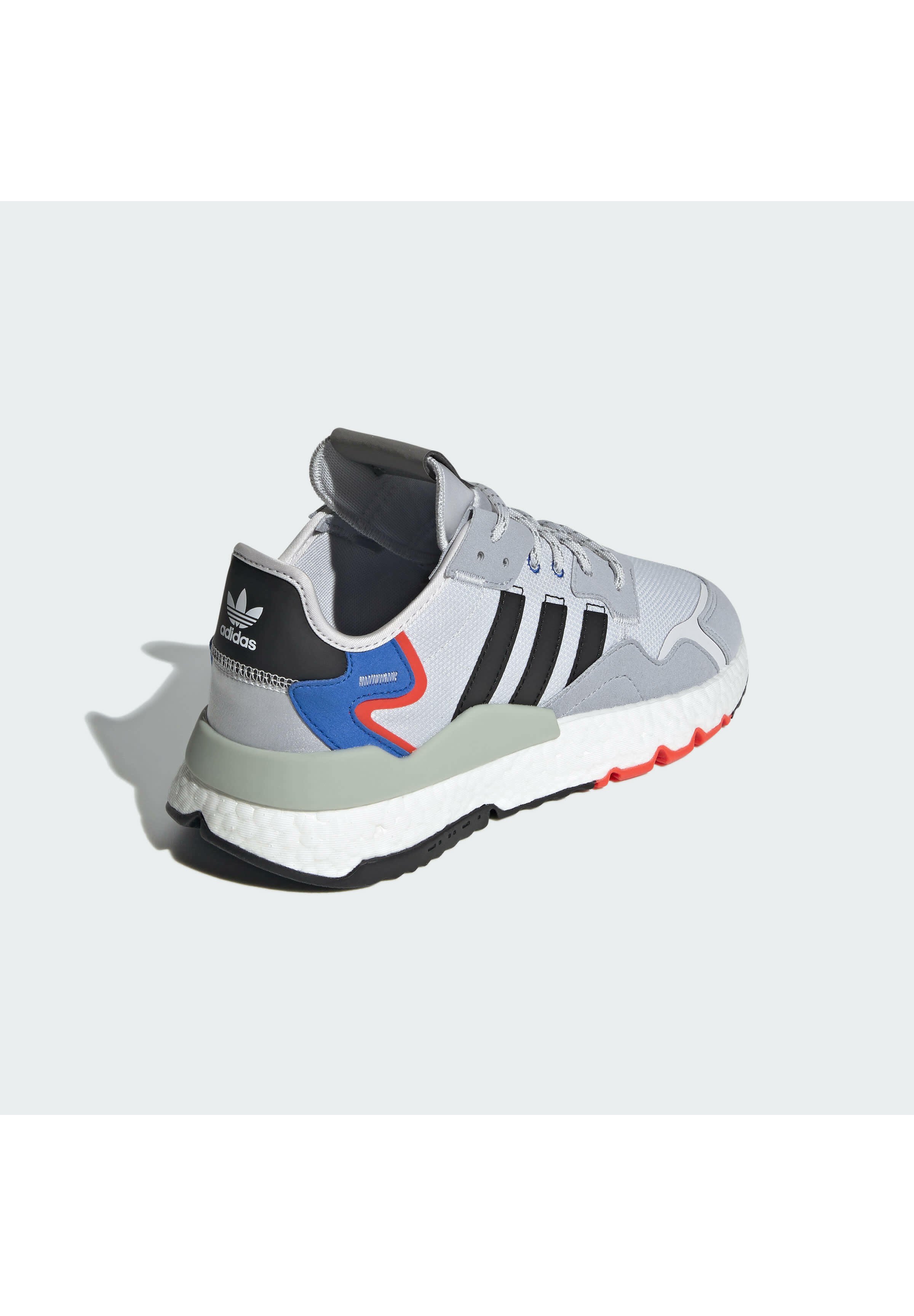 adidas Originals NITE JOGGER SHOES - Sneakers laag - grey/Grijs - Zalando.nl