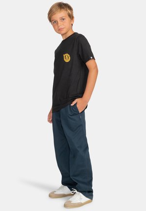 DROPIN MANCHES COURTES - T-shirt print - flint black