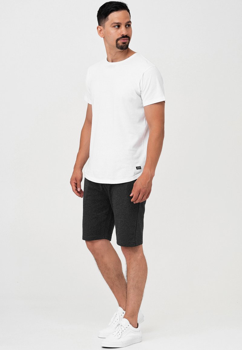 Herren Chino Shorts | INDICODE JEANS ECKERD Shorts charcoal mix/anthrazit - NL01844 Herren Chino Shorts | INDICODE JEANS ECKERD Shorts charcoal mix/anthrazit - NL01844