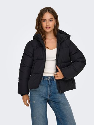 ONLY, ONLJUTA SHORT PUFFER OTW NOOS - Winter jacket - black