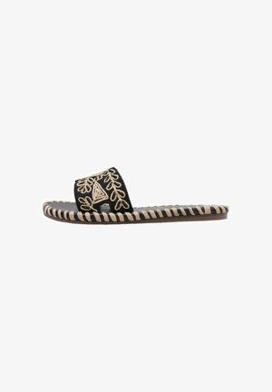 HUNE, GRAND - Sandalias planas - black