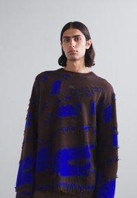 A-COLD-WALL* FRONTAGE CREWNECK UNISEX - Πουλόβερ - blue volt