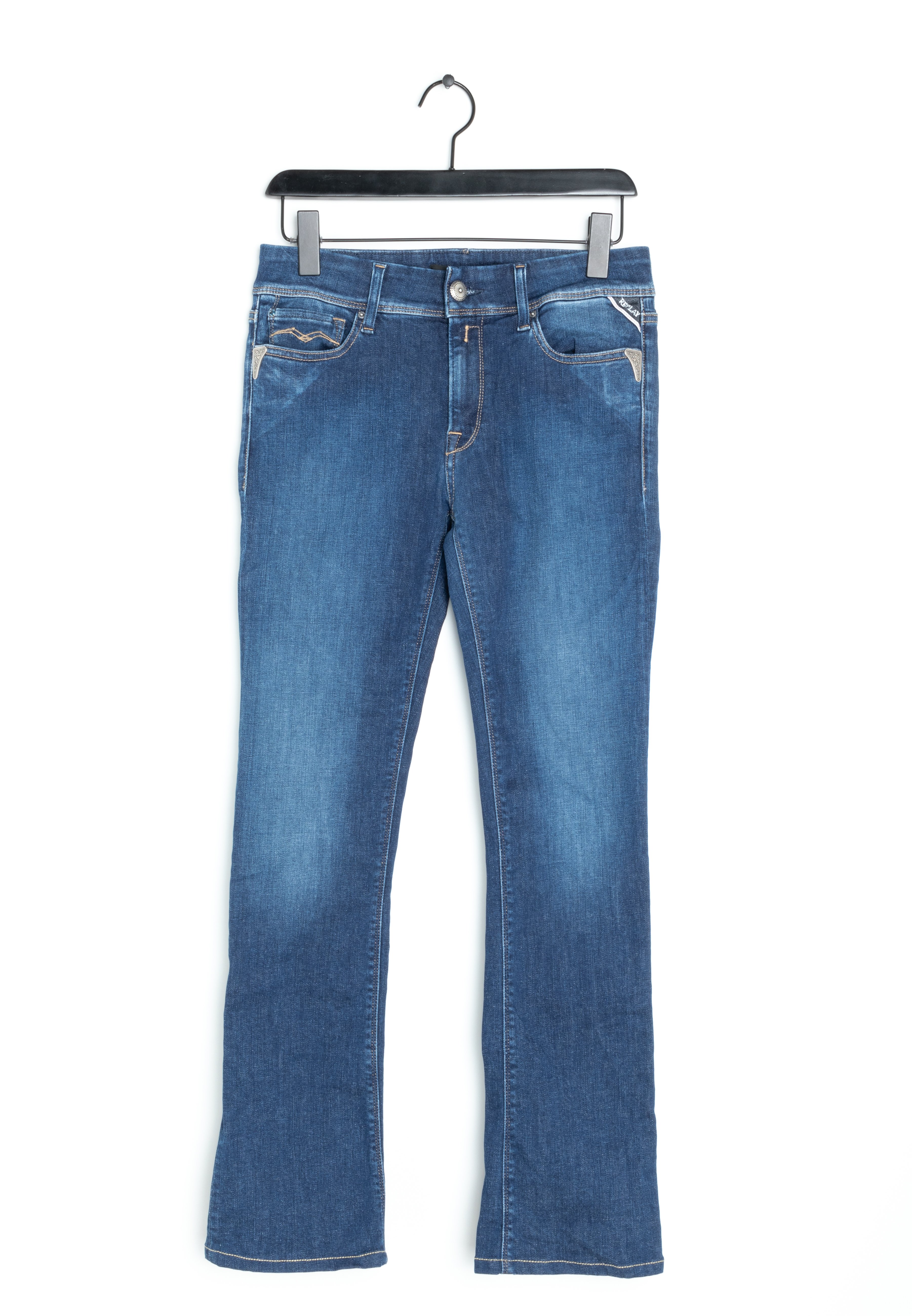 Replay Flared Jeans - blue - Zalando.ie