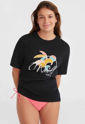 O'Neill LUANO GRAPHIC - TEES SHORTSLEEVE - T-shirt print - schwarz