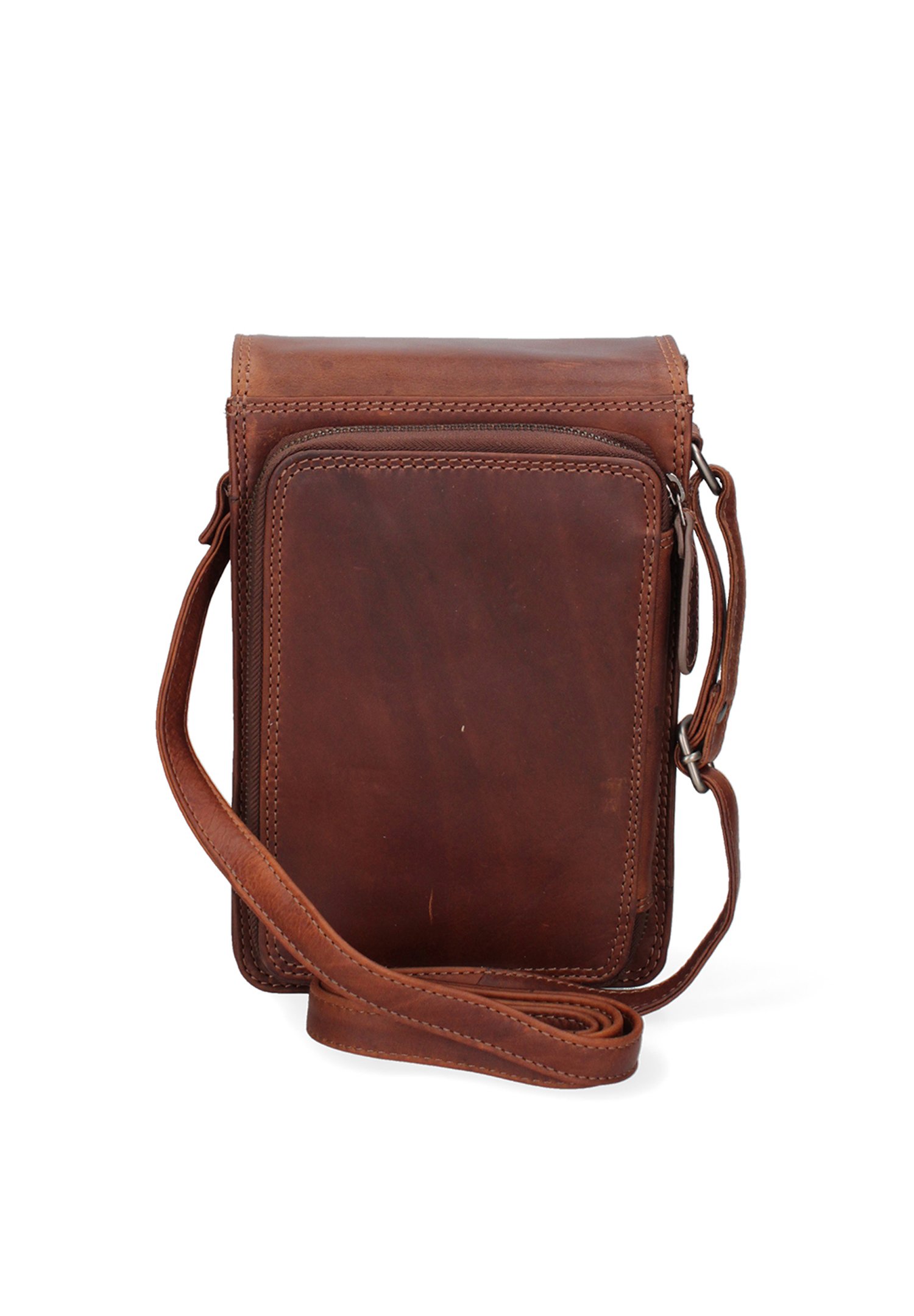 HILL BURRY Cross body bag - brown - Zalando