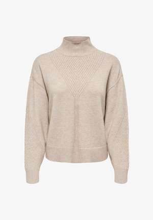 ONLY, ONLPRINCESS HIGHNECK - Pullover - mocha meringue