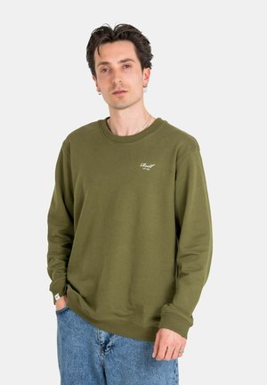 STAPLE TERRY CREWNECK - Sweatshirt - bracken green