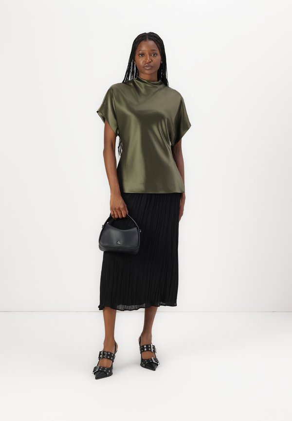 PLEATED MIDI SKIRT - Pencil skirt4