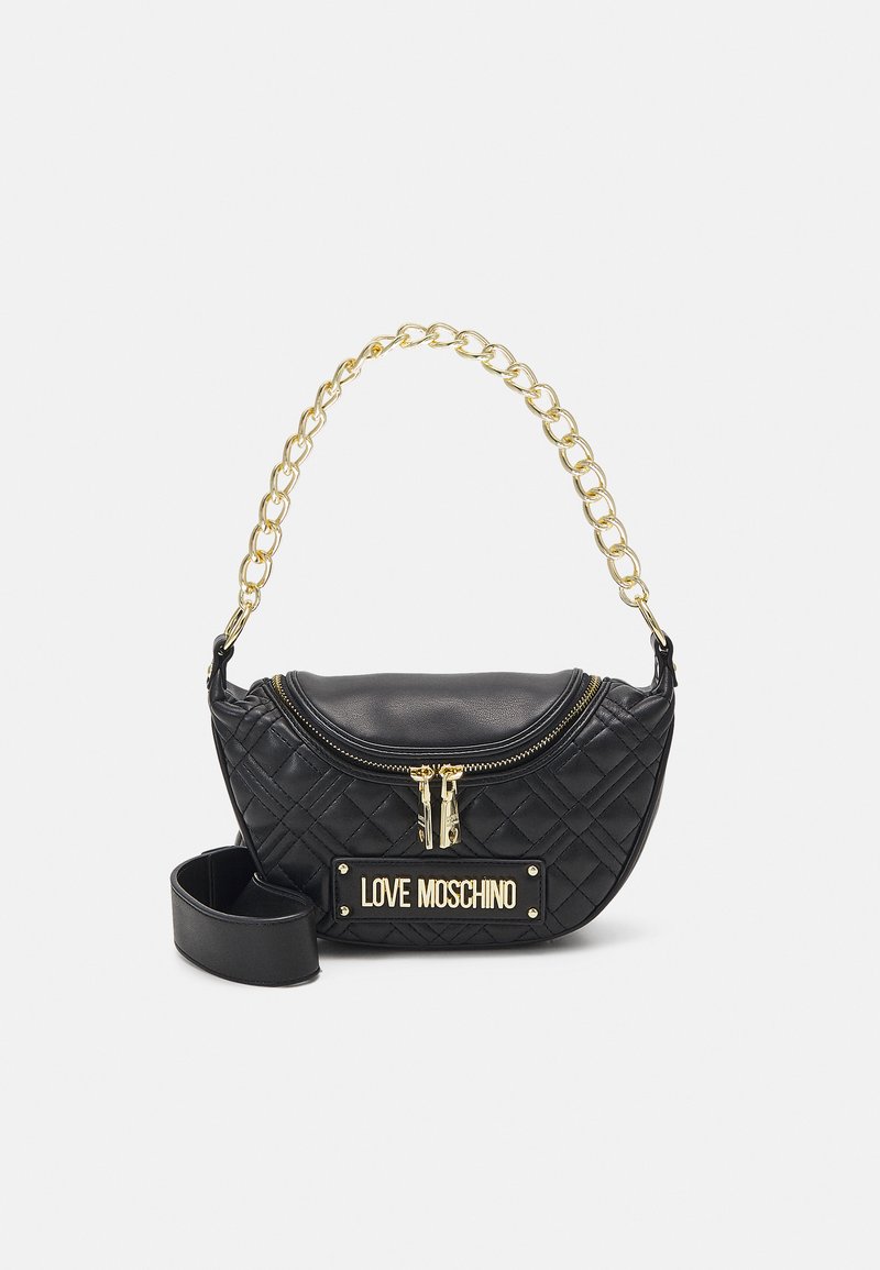Love Moschino QUILTED CHAIN SHOULDER BAG Handbag nero/black