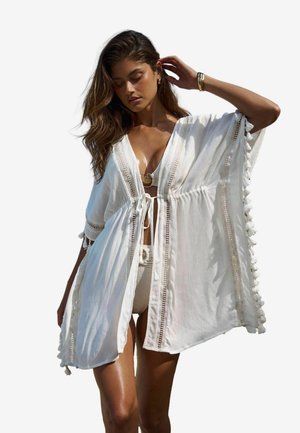 Lipsy KIMONO FIT - Doplňky na pláž - white