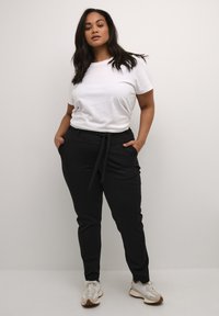 Kaffe Curve JENNA - Kalhoty - black deep