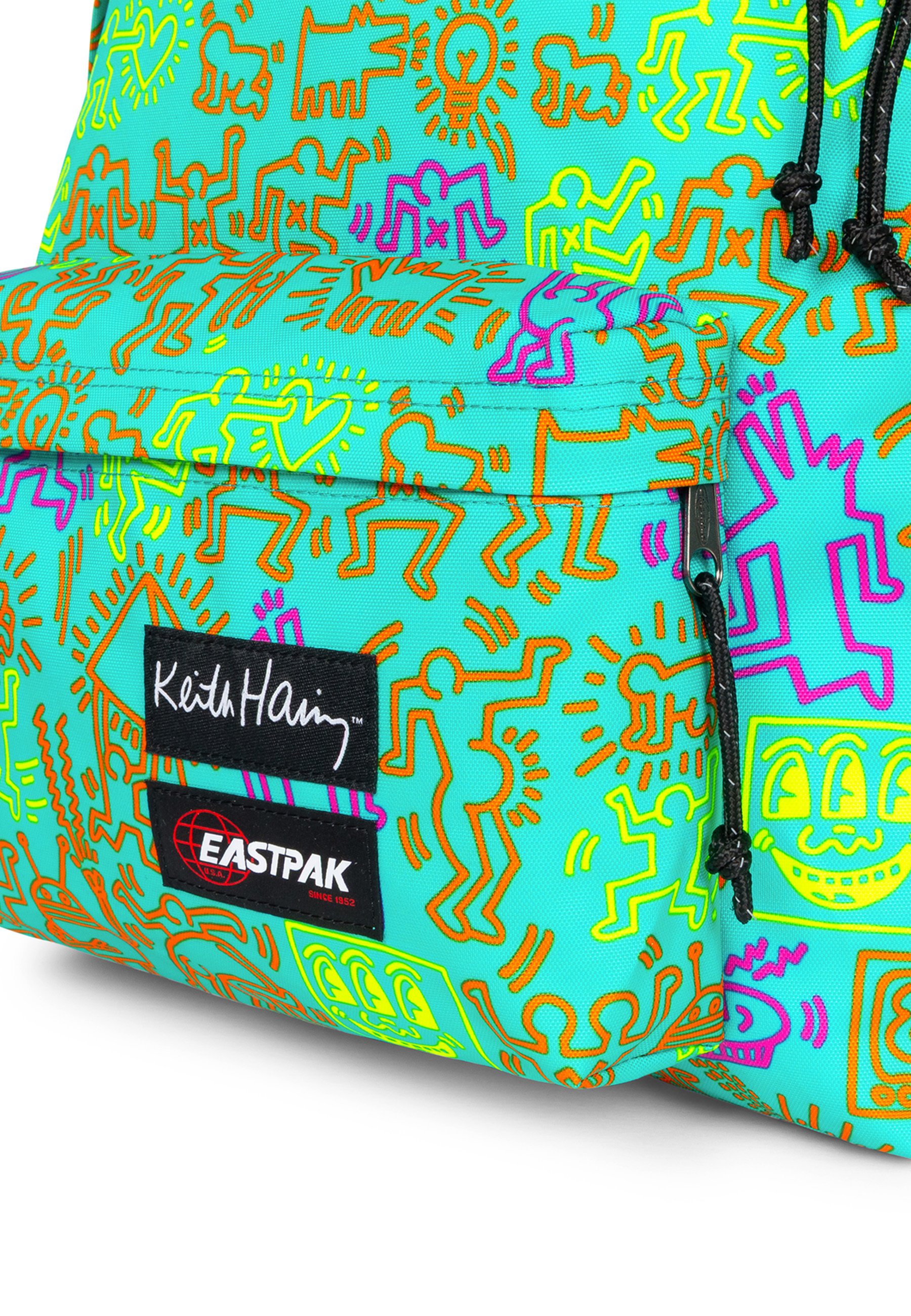 Eastpak Rucksack - keith haring color/turquoise - Zalando.ie