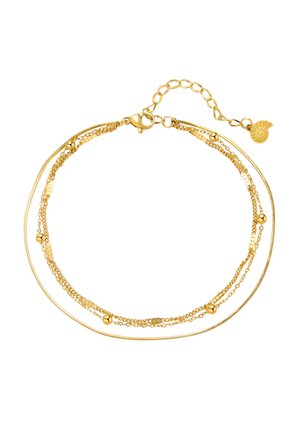 TRIO - Anklet - gold-coloured