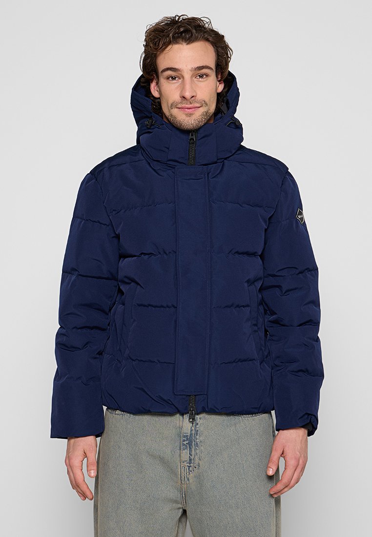 Replay Winterjas donkerblauw