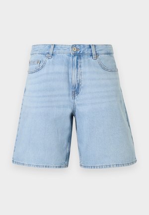 ONLY, ONLLUMI MOM - Τζιν σορτς - light blue denim