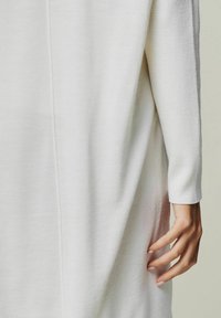 YOU LOOK PERFECT MERINO WOOL KNIT HOUSE SUIT SET 3 PIECES - Nachtwäsche Set - bonewhite