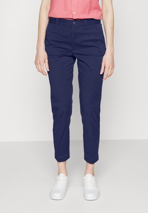 ANKLE FLAT FRONT - Chinos - newport navy