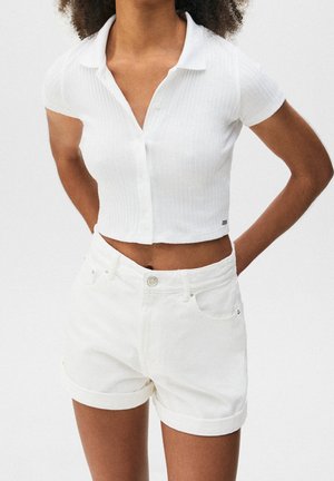 Short en jean - white