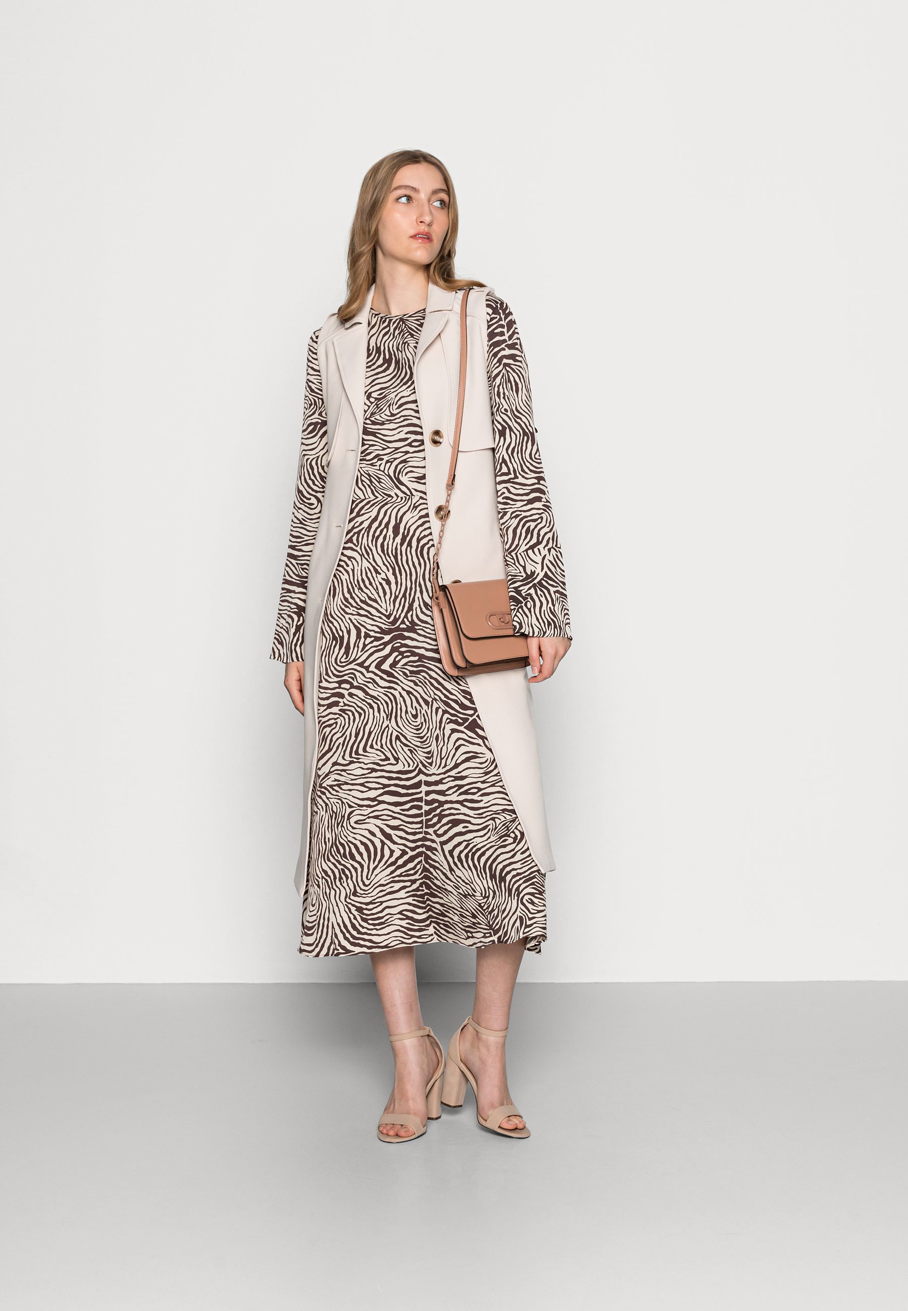 Samsøe Samsøe RAMI DRESS - Day dress - choco/brown - Zalando.ie
