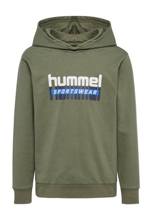 Hummel TUKAS - Sweat à capuche - dusty olive
