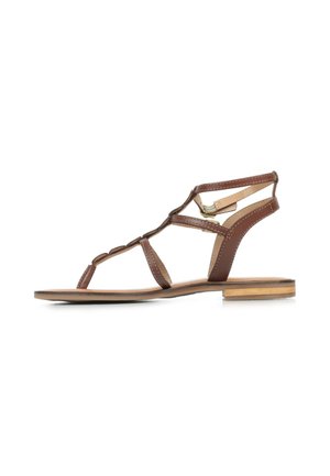 HORELIA - Sandalias de dedo - tan bronze