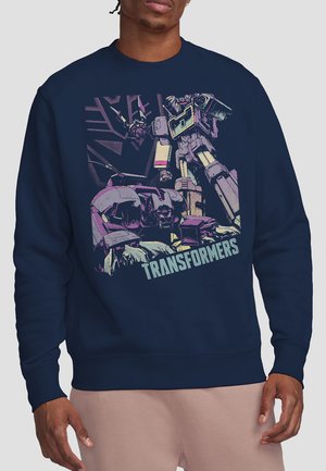 TRANSFORMERS GENERATIONS DECEPTICON SOUNDWAVE ON THE HUNT - Sweatshirt - dark blue