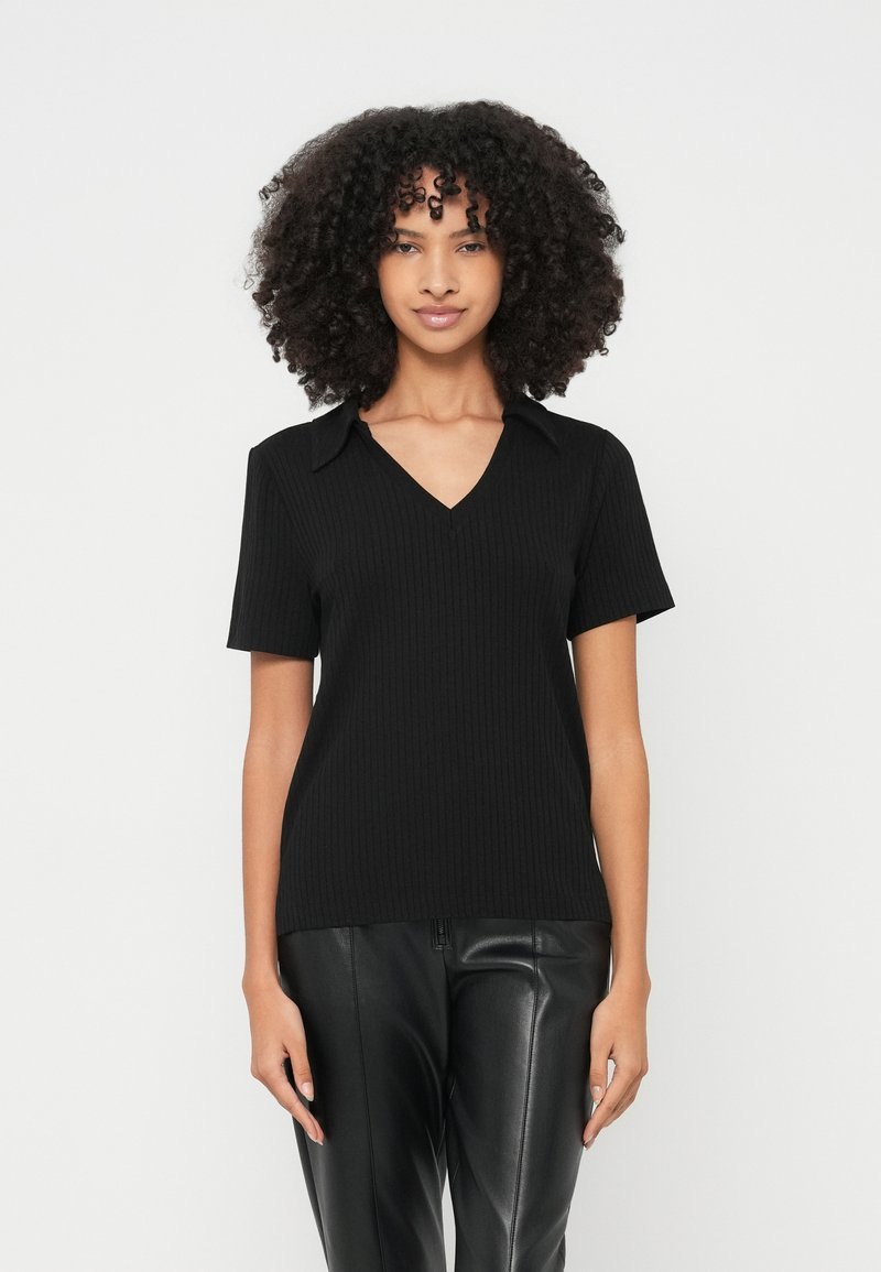 Tom Tailor Poloshirt zwart