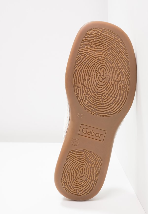 T-bar sandals - weiß3