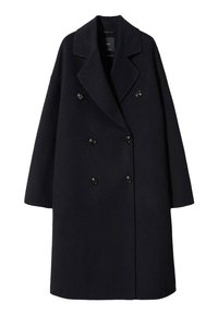 Mango Klassisk frakke - black
