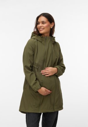 MAMALICIOUS MLNELL SOLID 3IN1 - Parka - ivy green