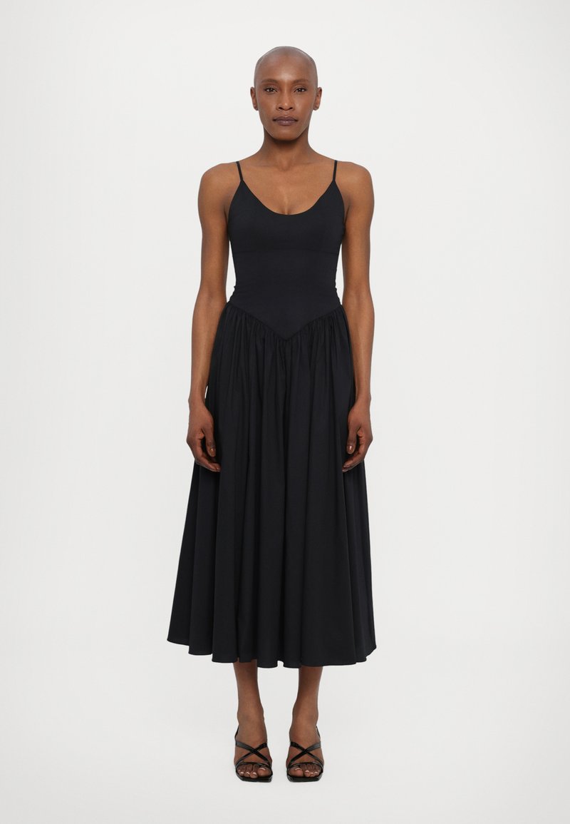 STAUD - DENA DRESS - Occasion wear - black, Enlarge