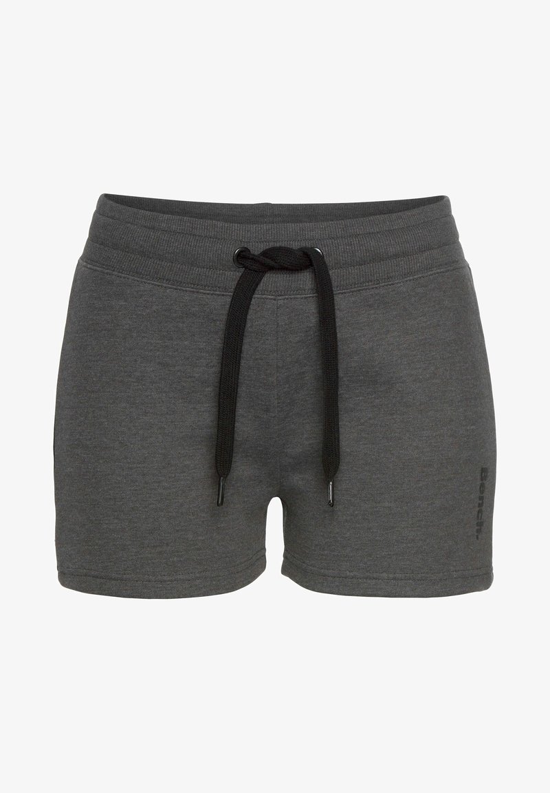 Bench Shorts - anthrazit-meliert-schwarz