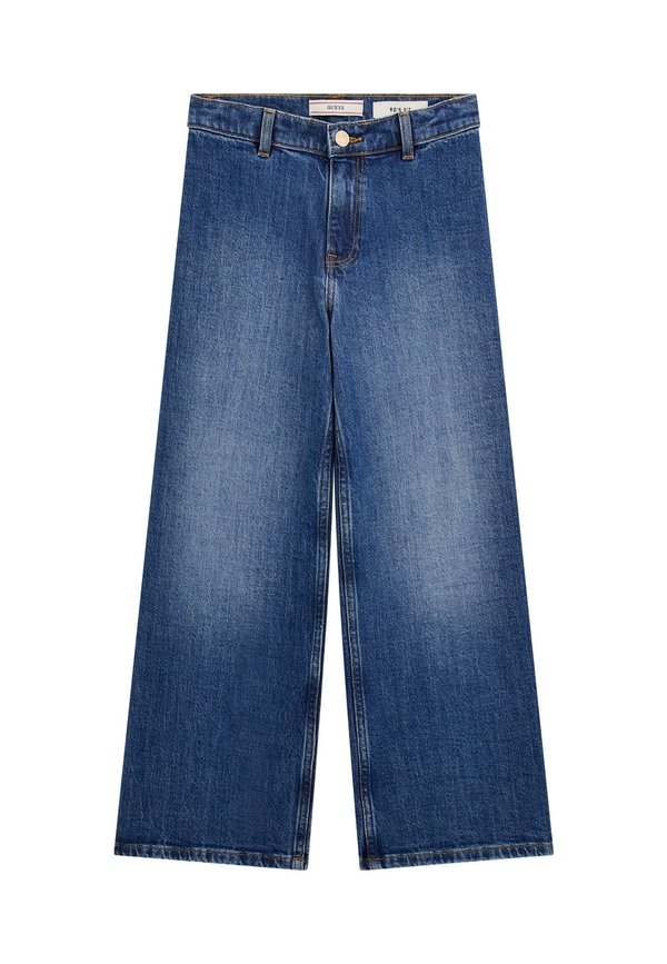 WIDE  PALAZZO - Flared Jeans - blau
