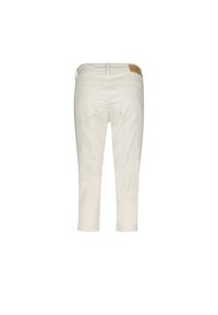 Red button BUTTON  - Denimshorts - pearl