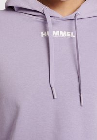 Hummel Felpa con cappuccio - purple