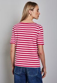 Street One GESTREIFTES - T-shirts print - pink