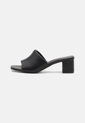 Even&Odd, Mules à talons - black