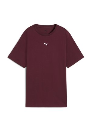 ESS RELAXED - Basic T-shirt - ruby shimmer