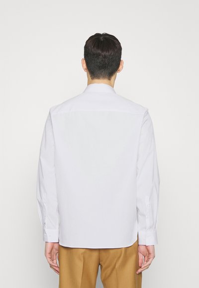 Neil Barrett SLIM BOLT COLLAR DETAIL LONG SLEEVE SHIRT - Camisa - white
