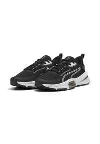 Puma PWRFRAME TR 3 - Hardloopschoenen voor op de weg - black- white-strong gray