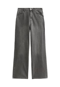 ADALAE HIGH-WAIST WIDE LEG - Jeans Relaxed Fit - dark grey