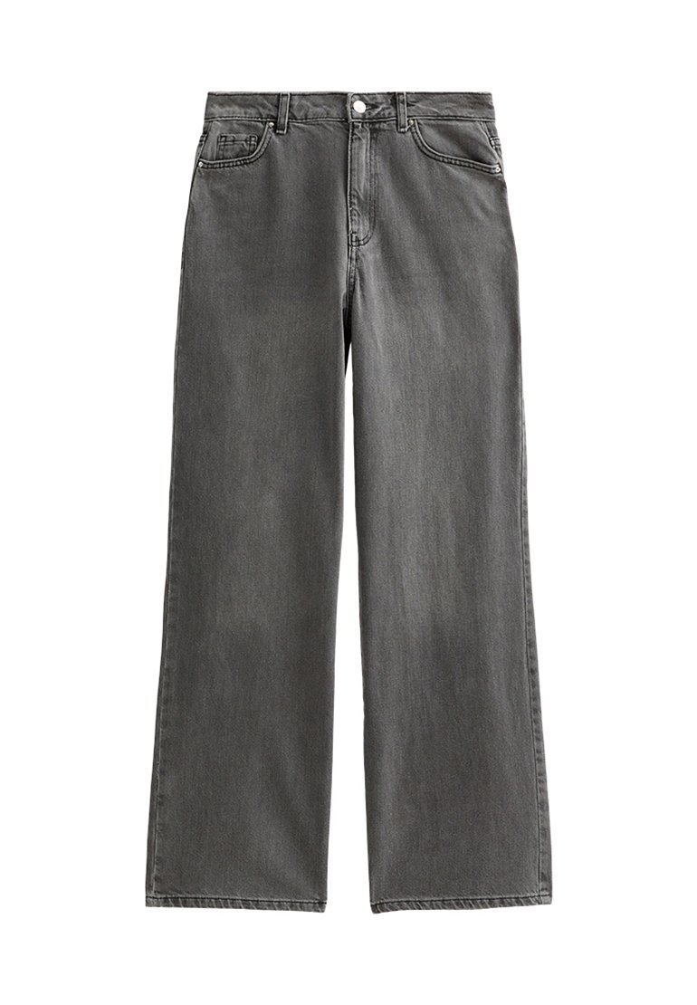 New Look Relaxed fit jeans donkergrijs New Look Relaxed fit jeans donkergrijs