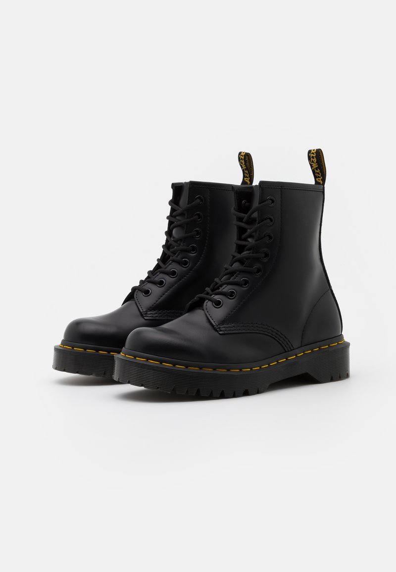 Dr. Martens 1460 BEX 8 EYE BOOT UNISEX - Schnürstiefelette - black 