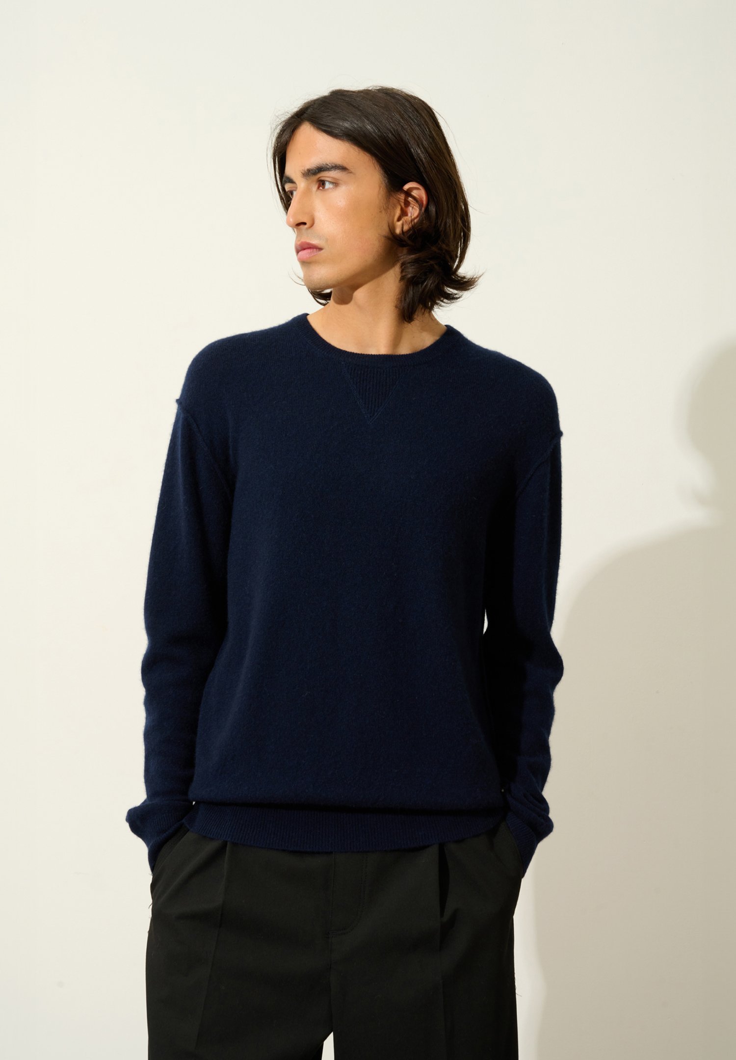 Acquista Maglione Uomo A Collo Alto In Cashmere Spesso Qinghe Cashmere 30% Cashmere 70% Lana Uomo Autunno E Inverno Cashmere Morbido E Caldo In Italia A Partire Da 34