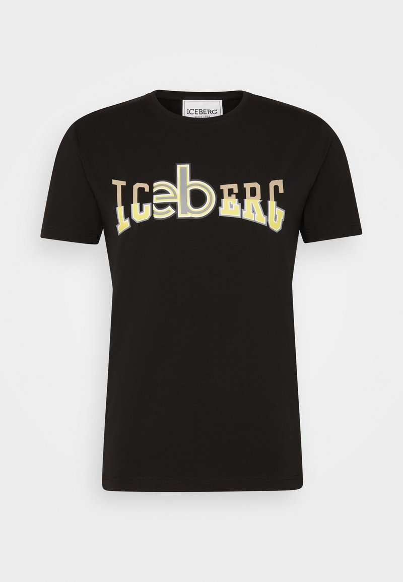 Herren T-shirts & Polos | Iceberg T-Shirt print nero/schwarz - UV15593 Herren T-shirts & Polos | Iceberg T-Shirt print nero/schwarz - UV15593