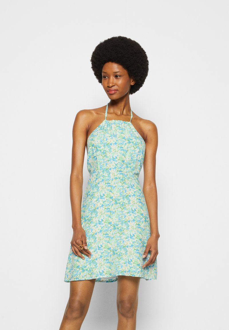 Damen Kleider | Faithfull the brand GAIA MINI DRESS Freizeitkleid varenna floral/grün - OY40926 Damen Kleider | Faithfull the brand GAIA MINI DRESS Freizeitkleid varenna floral/grün - OY40926