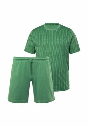Men Plus, GEMUSTERTES - Nachtwäsche Set - green